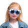 Sunny polarization sunglasses, 4 x 4 cm lens, width 13 cm, pipe 13.5 cm