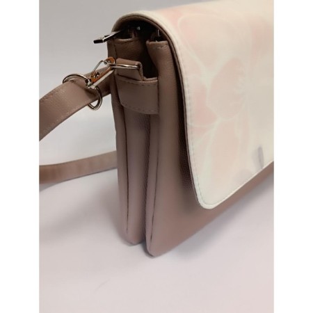 Women's bag Berta cappuccino pink flower waltz-4