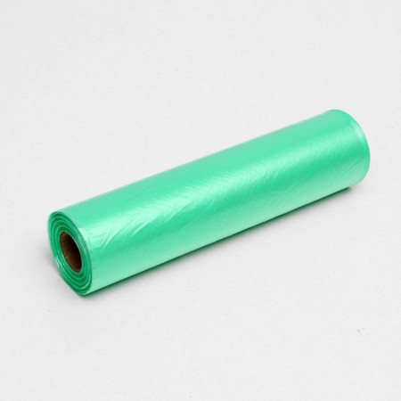 A set of packages of packing, on a sleeve, green, 24 x 37 cm, 8 microns, 400 pcs.