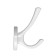 Furniture hook Cappio Simple, two -rod, white