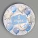 Set of dishes "1 year": napkins 20 pcs., Glasses 6 pcs., Plates 6 pcs., Golden embossing