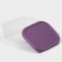 Container Dolyana, food, 500 ml, purple color