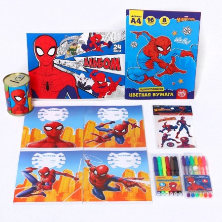 Gift set for a boy, 10 items, Spider-Man-14