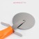 Knife for pizza and dough the orange, 19 cm, d = 6.7 cm, orange color