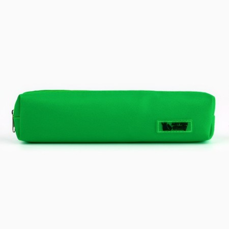 Artificial leather pencil case Artfox Study, 21*4*4 cm, green-2