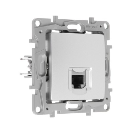Computer socket RJ45 Legrand Etika, 1st, aluminum