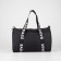 Sports bag Baggage with a zipper, black color