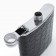 Gift set 4 in 1 "Black Crocodile": Flake 180 ml, funnel, 2 glasses, 17 x 18 cm