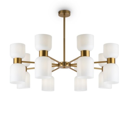 Suspended lamp Freya Fr5203PL-16BS Savia, 860x860x510 mm, E27, 16x60W, brass color