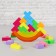 Tetris balancer, size 22.5 × 22.5 × 2 cm, 21 element