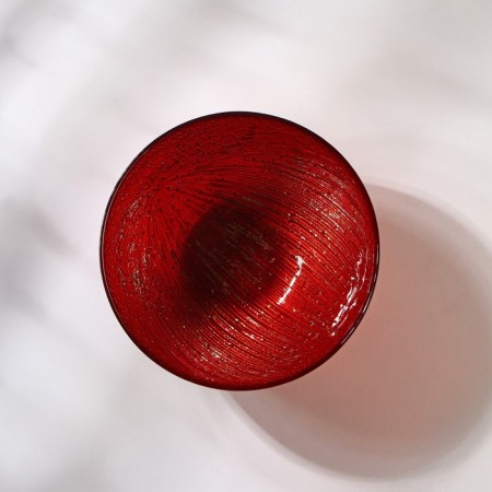 Fireworker salad bowl, 650 ml, d = 15 cm, red color-1