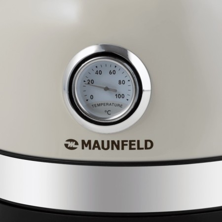 Teapot Maunfeld MFK-623BG, Metal, 1.7 L, 2150 W, beige-5
