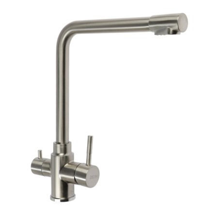 Kitchen mixer Zein Z3737, with access to filtered water, excess height 31 cm, satin-3