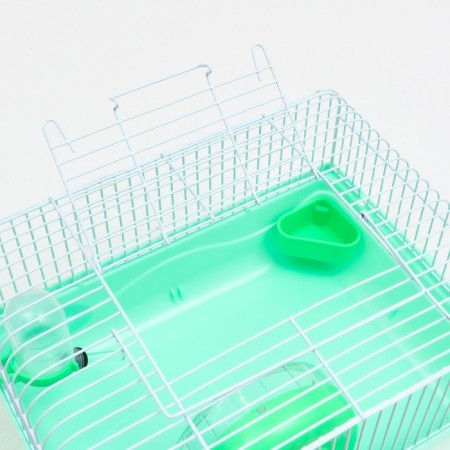 Cell for rodents "Pijon", 31 x 24 x 17 cm, green-6