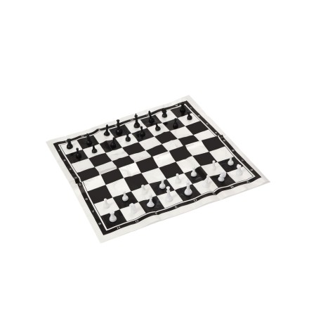 Chess 22 x 22 cm, King H-2.1 cm, d-0.9 cm, plastic figures