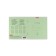 A notebook of 18 sheets in the Erichkrause “Classic” cage, covered cardboard, OFSET block, green