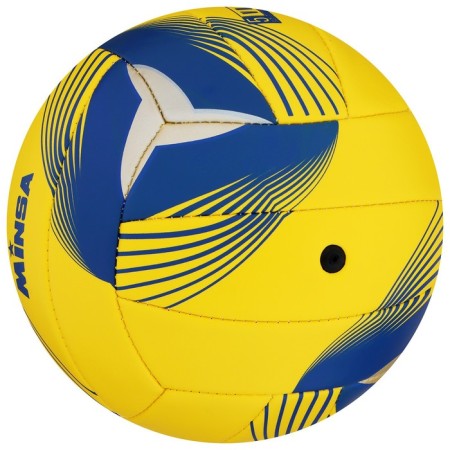 Volleyball Minsa, PU, ​​machine stitching, 18 panels, p. 5, Mix colors-7