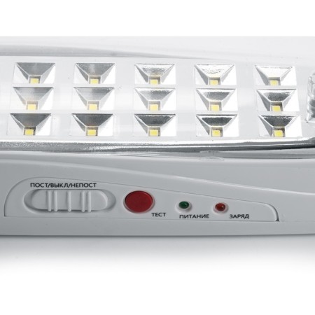 Emergency lamp Feron EM111, IP20, LED, 2 W, 275x55x70 mm, white color-4