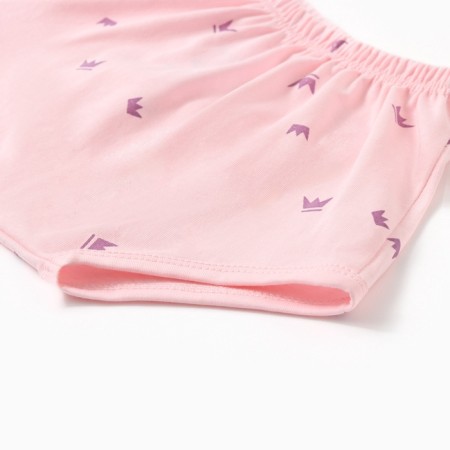 Kit (T-shirt and shorts) children's minku, pink color, height 74-80 cm-9