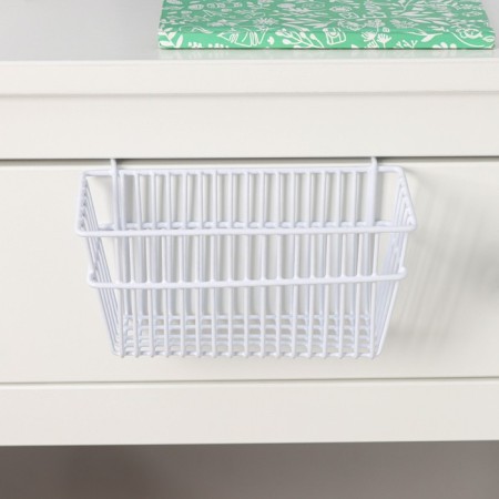 Basket suspension, 20 × 8 × 10 cm, white color-2