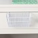 Basket suspension, 20 × 8 × 10 cm, white color