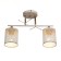 Chandelier gallop 650521 2 he27 60W gold/white 40x18x20 cm