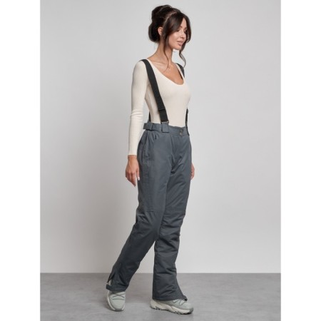 Semi -combinezone Ski Drapeted Women's, size 44, color gray color-18