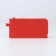 Textura zipper on the zipper, length 14 cm, red color