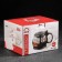 Betty glass teapot "Betty", 800 ml, with metal sieve, black color