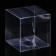 Folding box from PVC 8 ​​x 8 x 8 cm