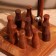 Bowling game "Bowling" 12x12x21 cm, tree shisham