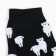 Women's socks, black color/lama, size 38-40