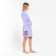 Frequency bathrobe, economy and I size 46-48 lilac, 100% cotton, 320 g/m2