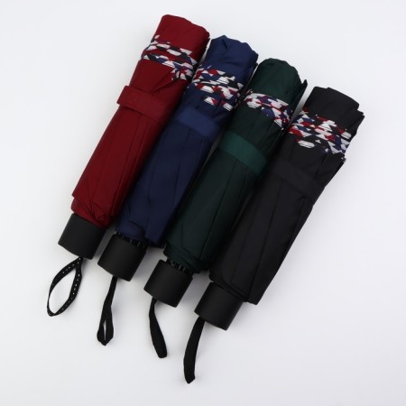 Mechanical umbrella "Alister", 4 additions, 10 spokes, r = 52 cm, color mix-3