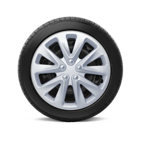 Autoprofi wheels on wheels, metallic, 14 ", 350 mm, set 4 pcs