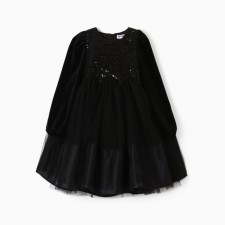 Платье детское нарядное KAFTAN рост 100, черный