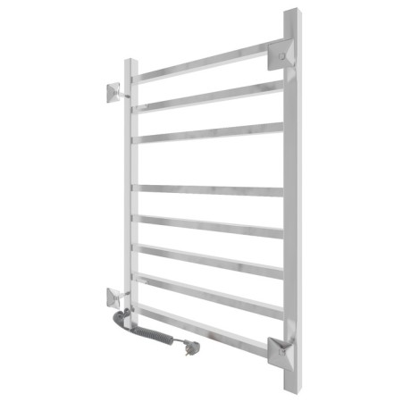 The electric heated towelputor "Sanprise" Quadro P8, 500x800 mm, right, chrome-7