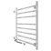 The electric heated towelputor "Sanprise" Quadro P8, 500x800 mm, right, chrome