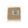 Ringing box for the cable channel Ural Pak, 75x75x20, IP40, Light Wood, KR-513110075