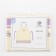 Apron Ethel "Bright Easter" 60x70 cm cm, 100% hl, sarzha 190 g/m2