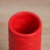VAZ Coramics Table "Thiago" waves pipe, 18x5.5 cm, red
