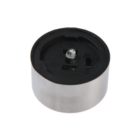 Garden lamp on the solar battery "Metal cylinder", 4.5 × 30 × 4.5 cm, 1 Led, glow white-3