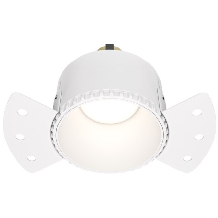Building lamp Technical DL051-01-GU10-RD-W, 1x20W, 14x14x5.5 cm, GU10, white color