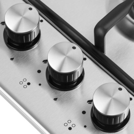 Honel Homsar HGS643S, gas, 4 burners, gray-7