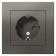 SETLASDESIGN outlet, 16 A, with curtains, assembly, with salary, color steel