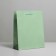 Gift package laminated, packaging, "green", MS 18 x 23 x 8 cm