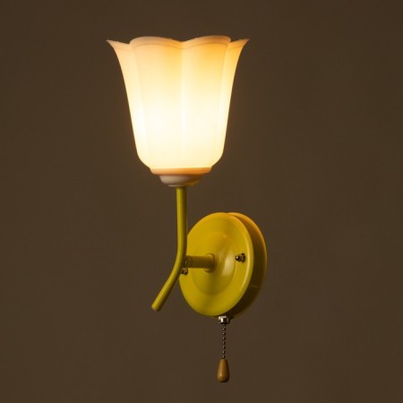 Sconces "online" (color.) 1x15W E27 Model: BR 02087 Yellow 10.5x15x27cm-2