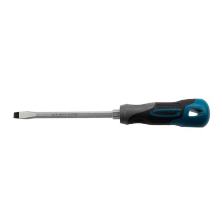 Screwdriver GROSS 12123, SL8 x 200 mm, S2, three -component handle