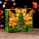 Gift box "Festive silk" in green 29 x 9 x 25 cm