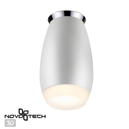 Gent lamp, 1x9W GU10, IP44, white color-3